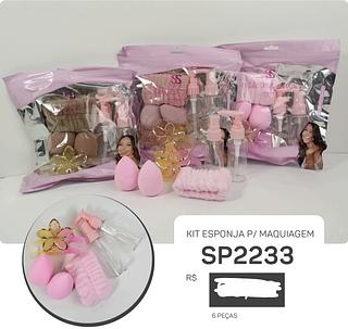 KIT ESPONJA PARA MAQUIAGEM SABRINA SATO C/6PCS