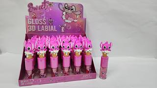 LIP GLOSS STITCH ROSA C/24PCS