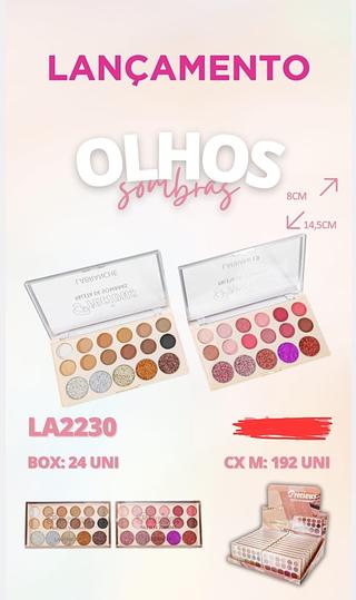 PALETA DE SOMBRAS LABRANCHE C/24PCS