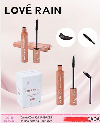MASCARA DE CILIOS LOVE RAIN C/12PCS