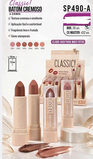 BATOM CREMOSO COR B SP COLORS C/36PCS