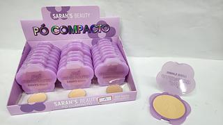 PO COMPACTO SARAHS BEAUTY C/24PCS