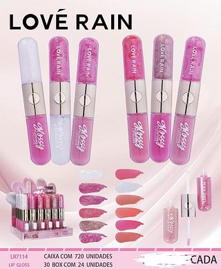 LIP GLOSS LOVE RAIN C/24PCS