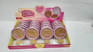 PO COMPACTO CITY POWDER CITY GIRL C/24PCS