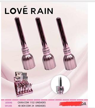 DELINEADOR LIQUIDO LOVE RAIN C/24PCS