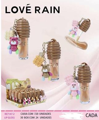 LIP GLOSS MEL LOVE RAIN C/24CPS
