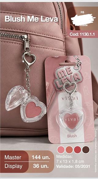 BLUSH ME LEVA EM BLISTER VIVAI C/36PCS