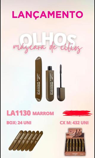 MASCARA DE CILIOS MARROM LABRANCHE C/24PCS