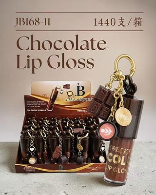LIP GLOSS CHOCOLATE C/24PCS