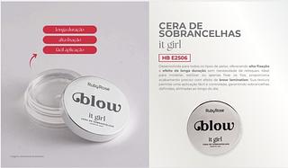 CERA DE SOBRANCELHAS BLOW IT GIRL RUBY ROSE C/24PCS