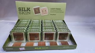 LIHT FINSH PO COMPACTO SILK SKIN RUBY ROSE C/36PCS