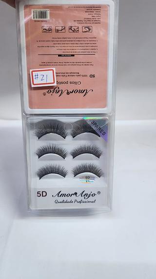 CILIOS AMOR ANJO 3 PAR C/12PCS