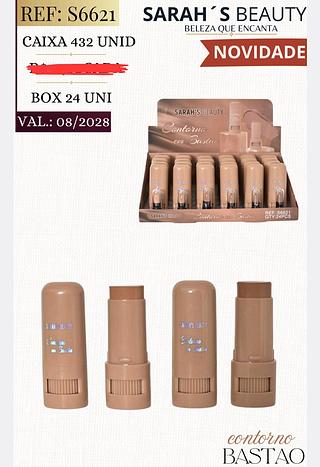 CONTORNO EM BASTAO SARAHS BEAUTY C/24PCS