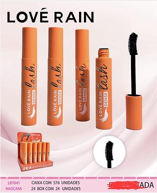 MASCARA DE CILIOS LOVE RAIN C/24PCS
