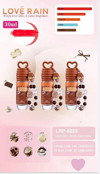 PERFUME 30ML LOVE RAIN C/12PCS