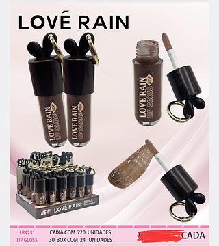 LIP GLOSS LOVE RAIN C/24PCS