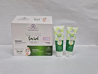 MASCARA FACIAL BISNAGA PEEL OF PEPINO PHALLEBEAUTY C/12PCS