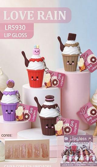 LIP GLOSS LOVE RAIN C/24PCS
