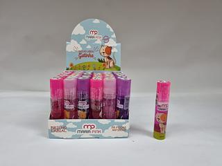 BRILHO LABIAL GATINHA MARIA PINK C/24PCS