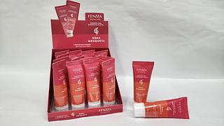 SABONETE FACIAL SHOWER GEL ROSA MOSQUETA FENZZA C/16PCS