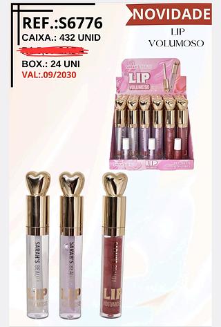 LIP VOLUMOSO SARAHS BEAUTY C/24PCS