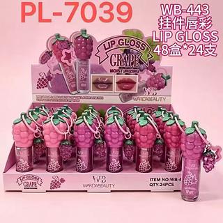 LIP GLOSS MORANGO C/24PCS