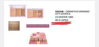 CORRETIVO CREMOSO CITY GIRLS C/24PCS