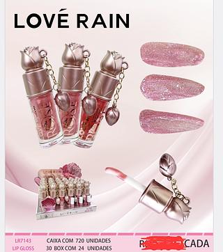 LIP GLOSS LOVE RAIN C/24PCS