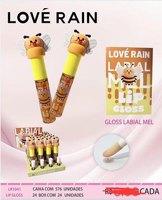 LIP GLOSS LOVE RAIN C/24PCS
