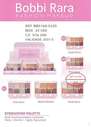 PALETA DE SOMBRA BOBBI RARA C/24PCS