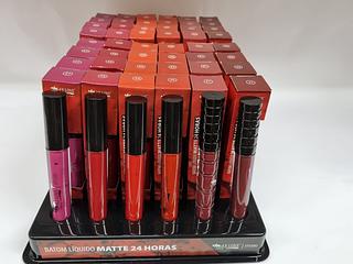 batom liquido matte 24h max love c/49pcs