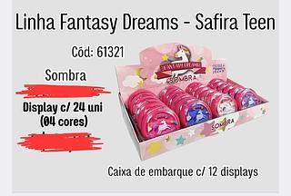 SOMBRA FANTASY DREAMS SAFIRA TEEN C/24PCS