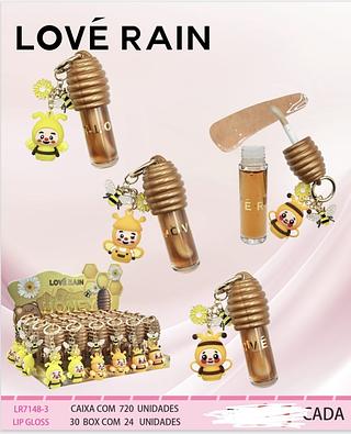 LIP GLOSS MEL LOVE RAIN C/24PCS