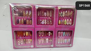 UNHA POSTICA SABRINA SATO C/12PCS