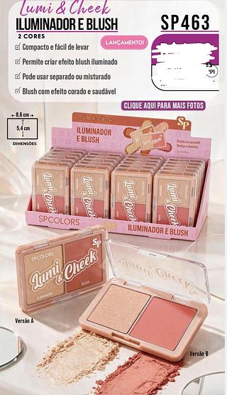 ILUMINADOR E BLUSH SP COLOR C/24PCS