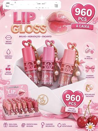 LIP GLOSS MOC C/24PCS