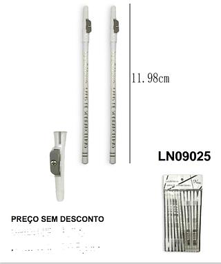 LAPIS LUA NEVE BRANCO C/12PCS