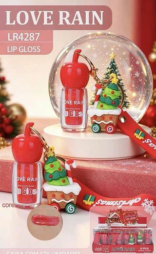 LIP GLOSS LOVE RAIN C/12PCS