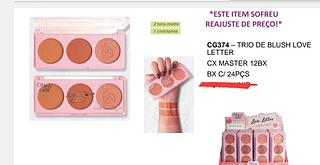 TRIO DE BLUSH CITY GIRLS C/24PCS