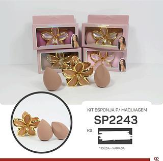 KIT ESPONJA PARA MAQUIAGEM SABRINA SATO C/12PCS