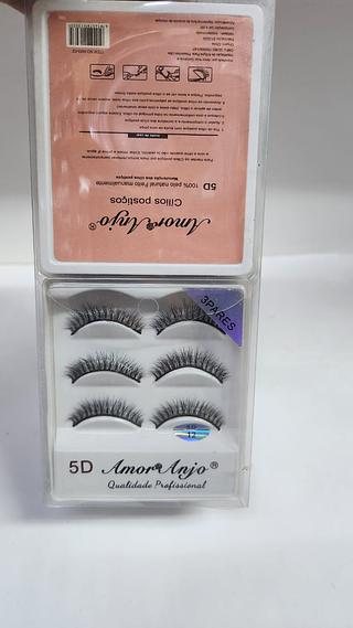 CILIOS AMOR ANJO 3 PAR C/12PCS