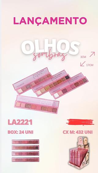 PALETA DE SOMBRA LABRANCHE C/24PCS