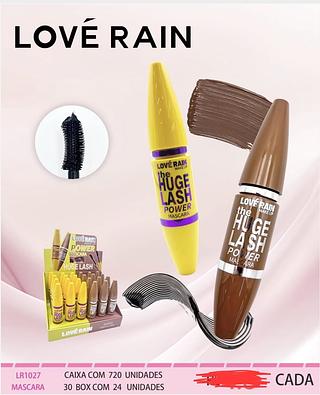 MASCARA DE CILIOS LOVE RAIN C/24PCS