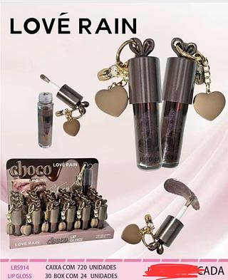 LIP GLOSS LOVE RAIN C/24PCS
