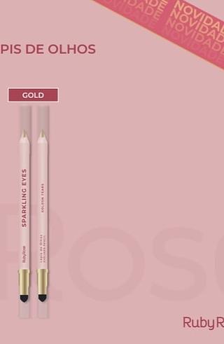 LAPIS DE OLHO RUBY ROSE C/12PCS