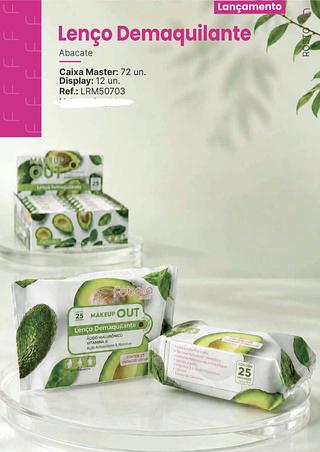 LENCO DEMAQUILANTE ABACATE FEBELLA C/12PCS