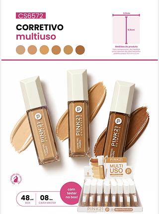 CORRETIVO MULTIUSOPINK 21 C/48PCS