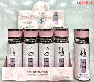 BODDY SPLASH YARA MIST C/12PCS