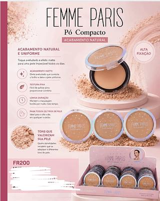 PO COMPACTO FEMME PARIS C/24PCS