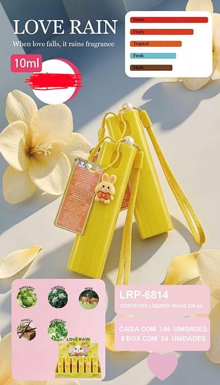 PERFUME 10ML LOVE RAIN C/24PCS
